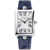 Frederique Constant Ladies Fc Art Deco Blue Wa..