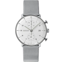 Junghans Max Bill Chronoscope Men's Silver Wat..