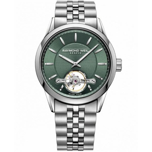 Raymond Weil Freelancer Men's Green Watch 2780-ST-52001