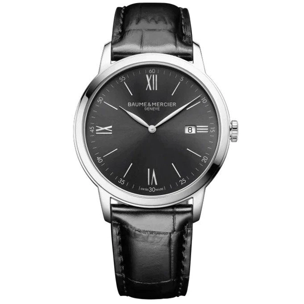 Baume & Mercier Men's Black Classima Watch BM0A10416