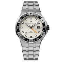 Maurice Lacroix Men's White Aikon Venturer GMT..