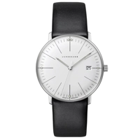Junghans Max Bill Damen Ladies Black Watch 474..