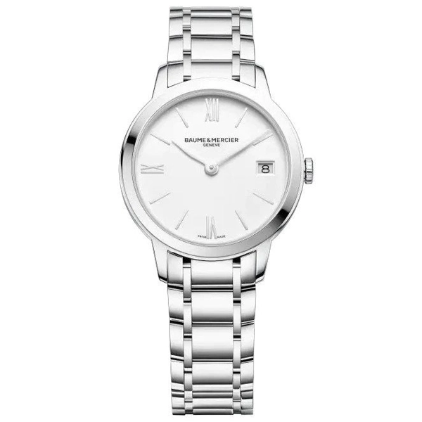 Baume & Mercier Men's White Classima Watch BM0A10335