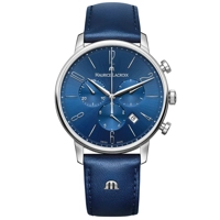 Maurice Lacroix Men's Blue Eliros Chronograph ..