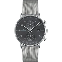 Junghans Form C Chronoscope Men's Silver Watch..