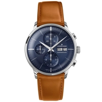 Junghans Meister Chronoscope Men's Brown Watch..