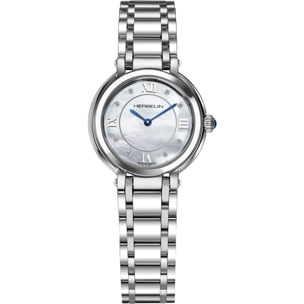 Herbelin Galet Ladies Silver Watch 17430B59