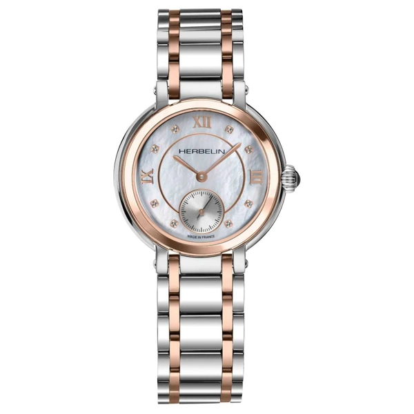 Herbelin Galet Ladies Two-Tone Watch 10630BTR59