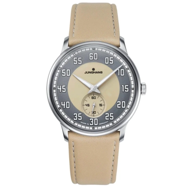Junghans Meister Driver Hand-Winding Men's Cream Watch 27/3608.02