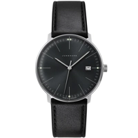 Junghans Max Bill Quarz Men's Black Watch 4144..