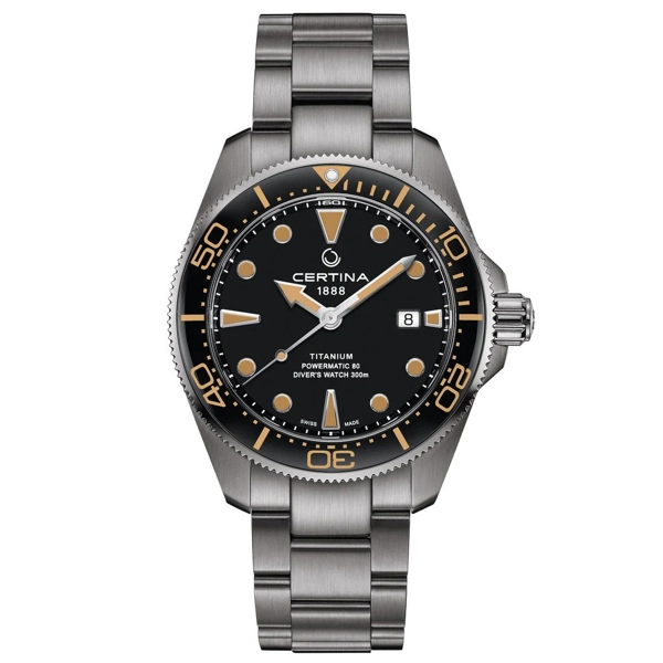 Certina DS Action Diver Automatic Men's Titanium Watch C0326074405100
