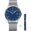 additional image for Maurice Lacroix Men's Blue Eliros Date Quartz Watch EL1118-SS00E-420-C
