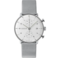 Junghans Max Bill Chronoscope Men's Silver Wat..