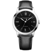 Baume & Mercier Men's Black Classima Watch BM0..