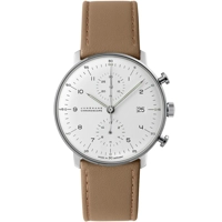 Junghans Max Bill Chronoscope Men's Beige Watc..