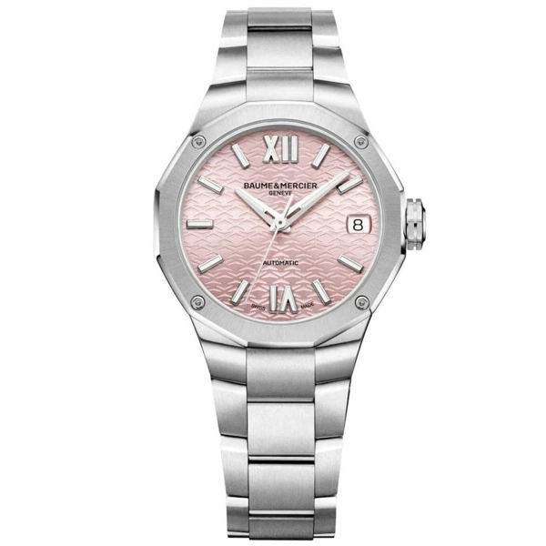 Baume & Mercier Ladies Riviera Pink Watch BM0A10675