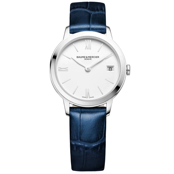 Baume & Mercier Ladies Blue Classima Watch BM0A10353