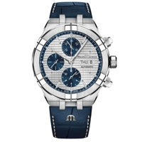 Maurice Lacroix Men's Silver Aikon Chronograph..