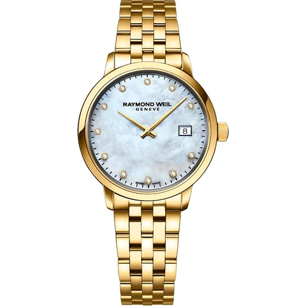 Raymond Weil Toccata Ladies Gold Watch 5985-P-97081