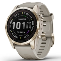 Garmin Fēnix® 7S Sapphire Solar Edition Cream ..