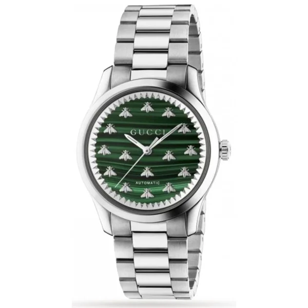 Gucci Ya1264176 Silver Stainless Steel Watches For Men