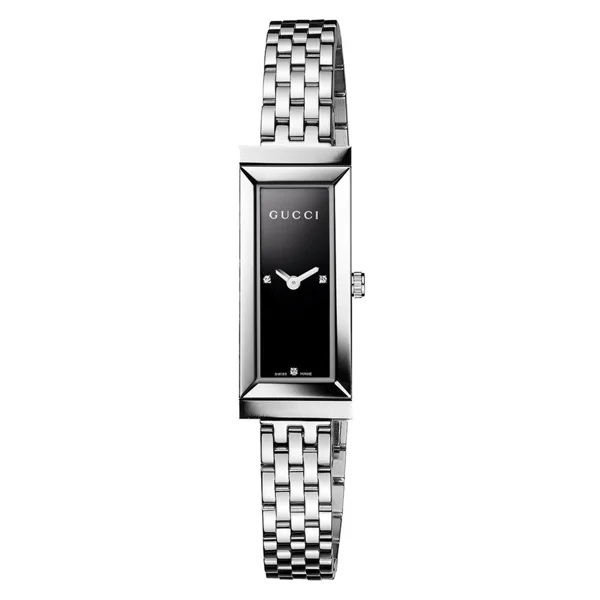 Gucci G-Frame Ya127504 Silver Stainless Steel For Women