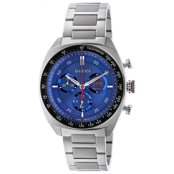 Gucci Ya142317 Blue Stainless Steel Watches For Men