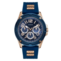 Guess GW0051G3 Men’s Blue Silicon Strap Watches