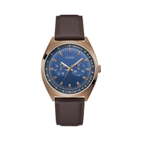 Guess GW0212G2 Men’s Brown Leather Strap Watches