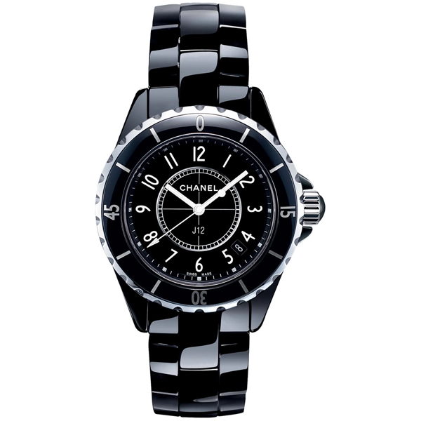 Chanel H0682 Women's Black Ceramic Watches