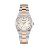 Bulova 98R283 Mother of pearl, White Stainless..