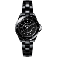 Chanel H5701 Women's Black Ceramic Strap Watches