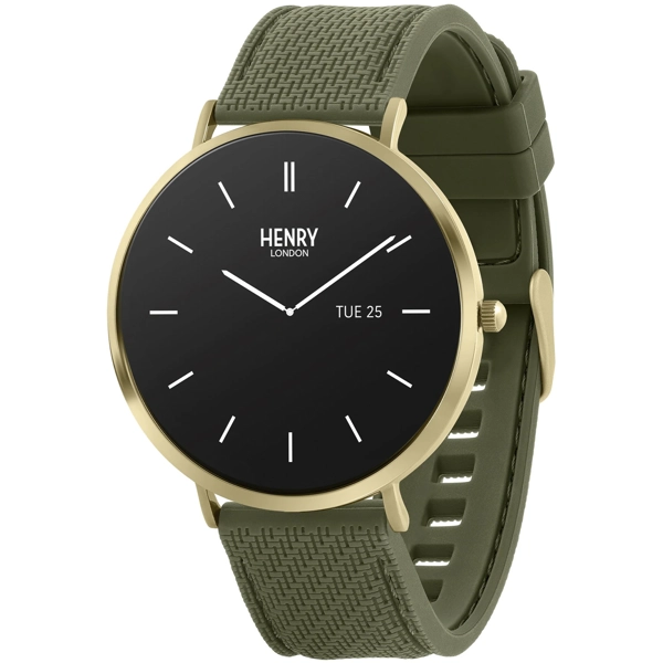 Henry London Khaki Smartwatch HLS65-0018