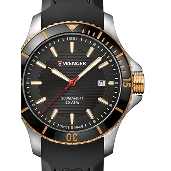 Wenger 01.0641.126 Seaforce Men's 43mm 20 ATM