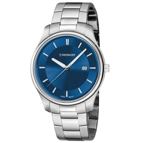 Wenger 01.1441.117 City Classic Men's 43mm 3 ATM