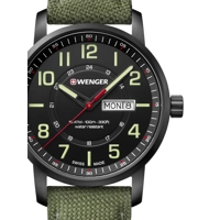 Wenger 01.1541.104 Attitude Men's 42mm 10 ATM