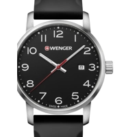 Wenger 01.1641.101 Avenue Men's 42mm 10 ATM