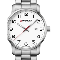 Wenger 01.1641.104 Avenue Men's 42mm 10 ATM