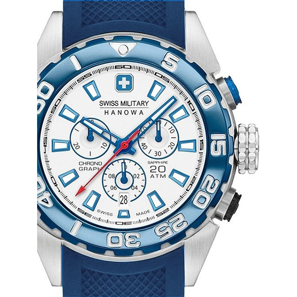 Swiss Military Hanowa 06-4324.04.001 Scuba Diver chrono 45mm 20ATM
