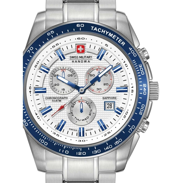 Swiss Military Hanowa 06-5225.04.001.03 Crusader Chronograph 43mm 10 ATM