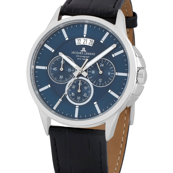 Jacques Lemans 1-1542G Sydney Chronograph Men's 42mm 10 ATM
