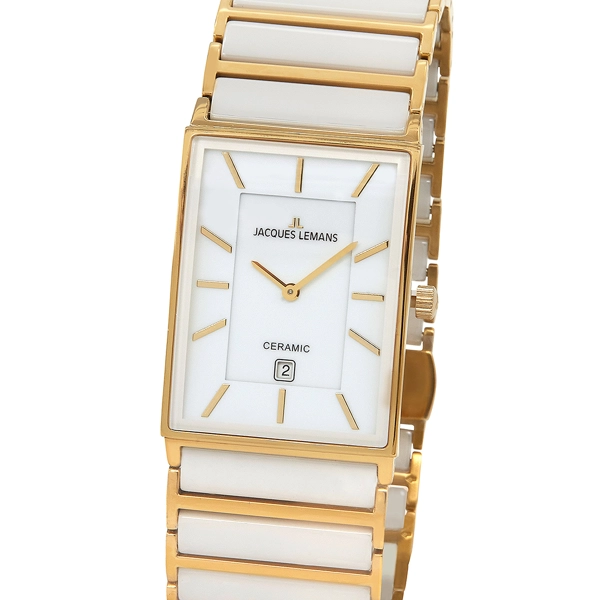 Jacques Lemans 1-1593F York Ceramic Men's 32mm 5 ATM