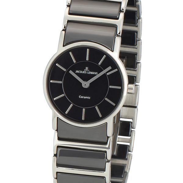 Jacques Lemans 1-1649A York Ceramic Ladies 27mm 5 ATM