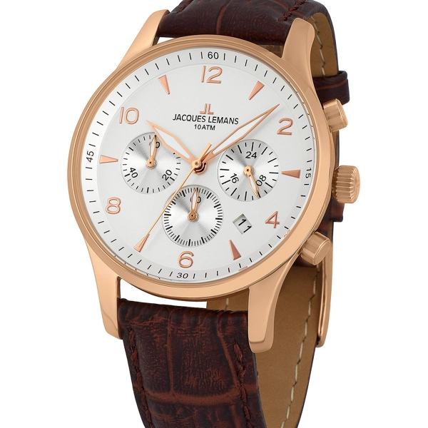 Jacques Lemans 1-1654.2ZL London Chronograph Men's 40mm 10 ATM