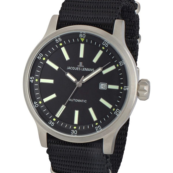 Jacques Lemans 1-1723D Porto Men's Automatic 48mm 10 ATM