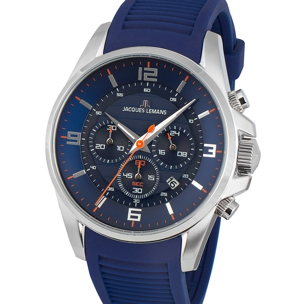 Jacques Lemans 1-1799C Liverpool Chronograph 44mm 10ATM