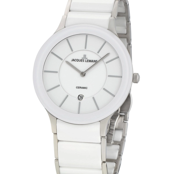 Jacques Lemans 1-1855B Dublin Ceramic Men's 38mm 5 ATM