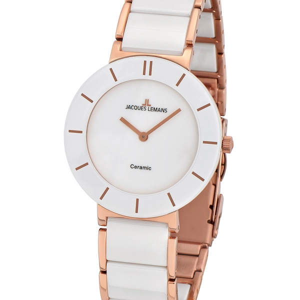 Jacques Lemans 1-1866D Monaco Ceramic Unisex 38mm 10 ATM