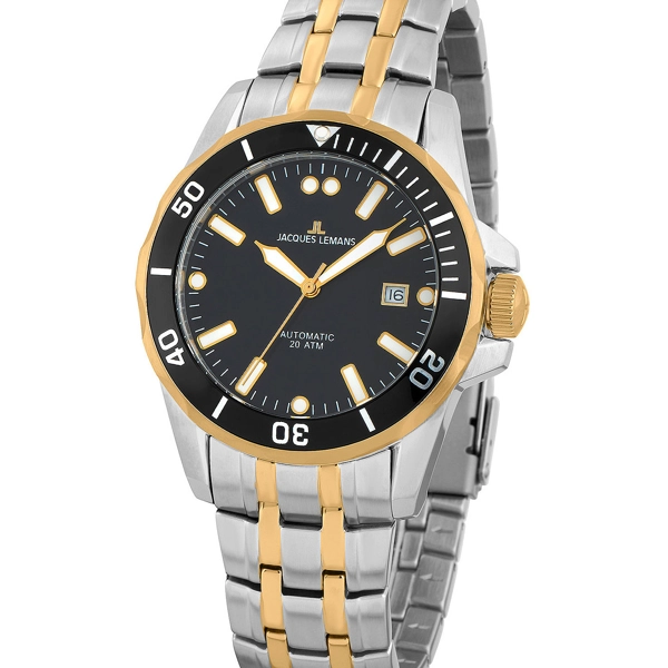 Jacques Lemans 1-1910D Liverpool Diver Men's 42mm 20ATM