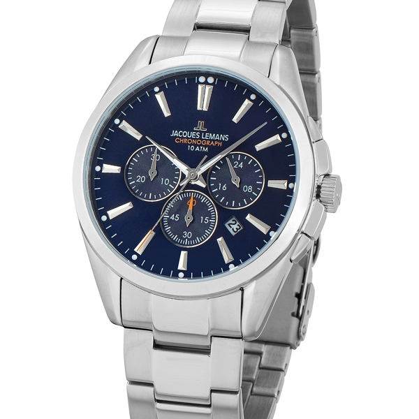 Jacques Lemans 1-1945E Derby Chronograph 43mm 10ATM